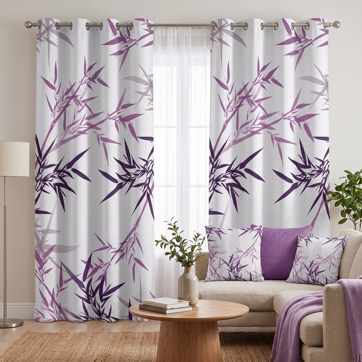 Lavender Bamboo — matched left arrangement