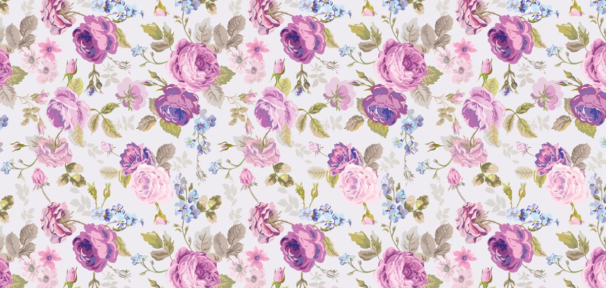 Lilac Petals — the table runner