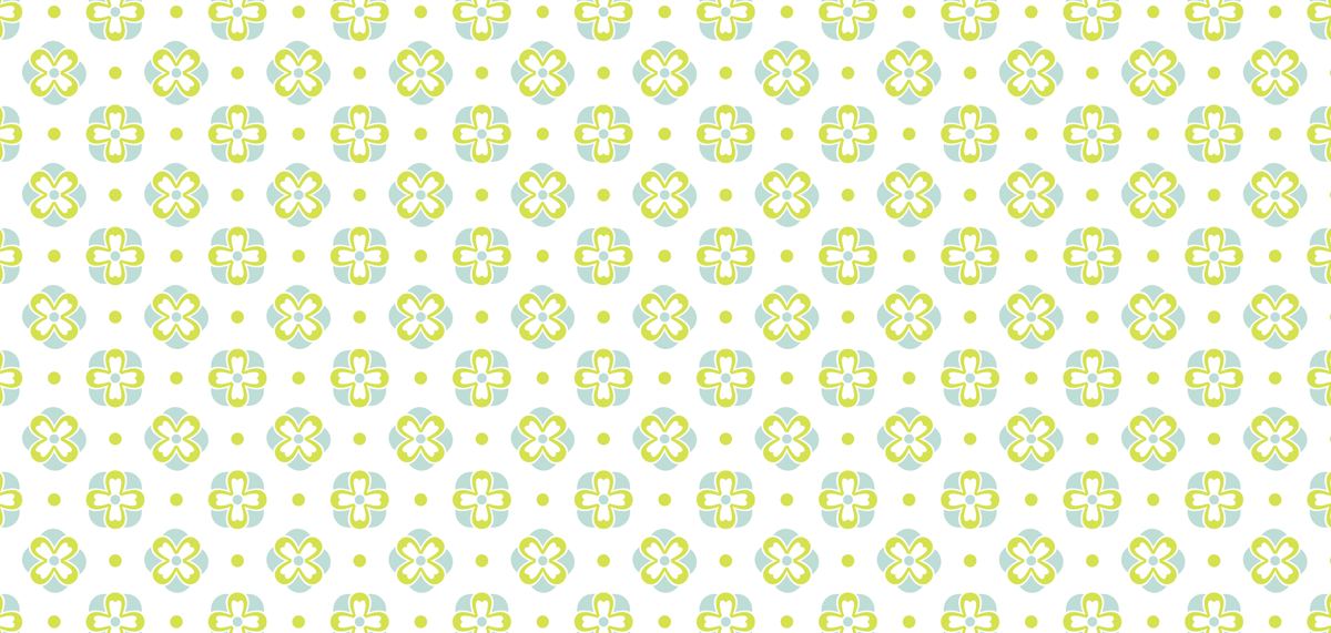 Olive Dots — the table runner