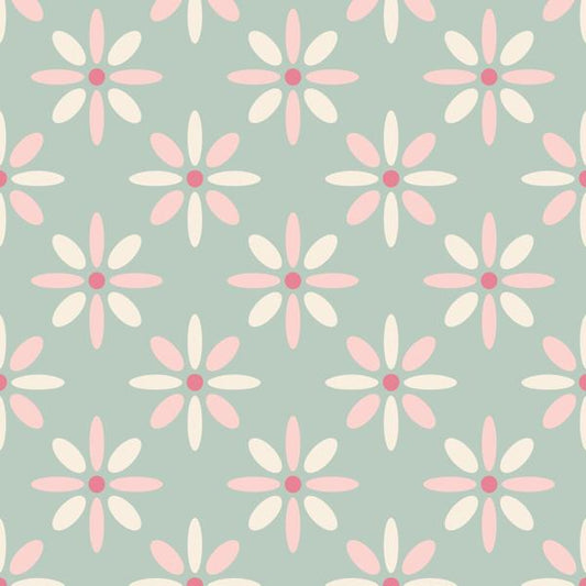 Pastel Daisy — cushion 1 of 4, the printed design