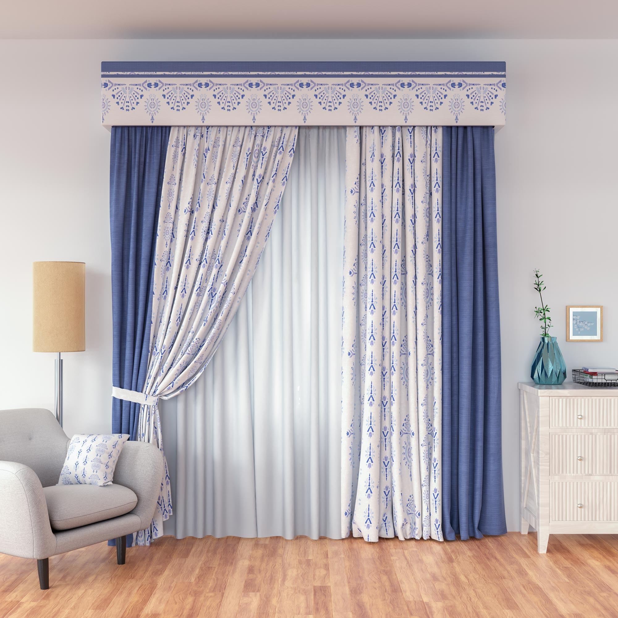 Pelmet Curtain P05 - Karen Fabrics