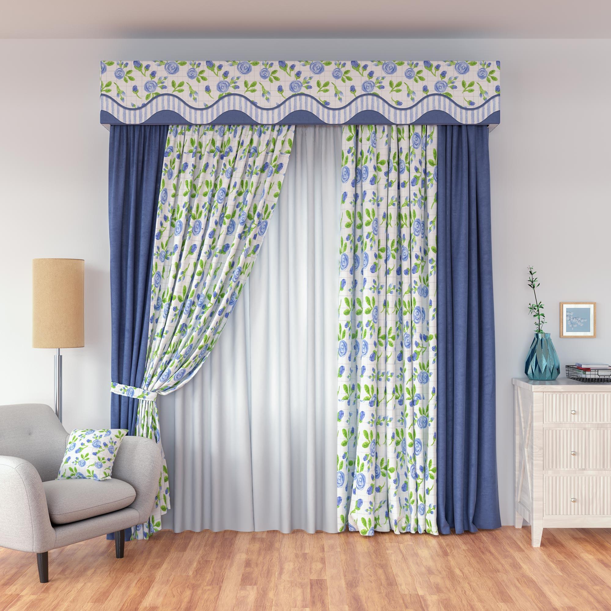 Pelmet Curtain P26 - Karen Fabrics