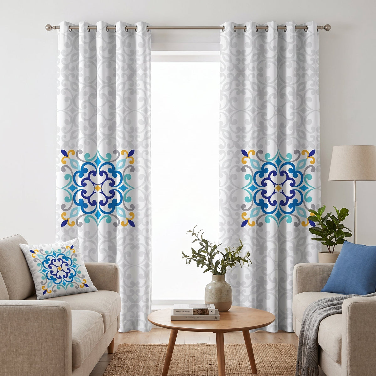 Seville Azure — matched left arrangement