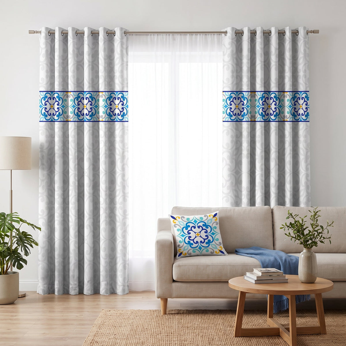 Seville Azure — matched right arrangement