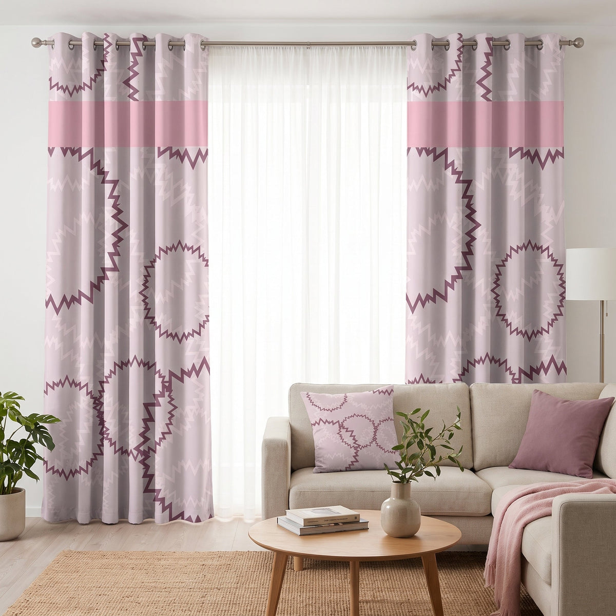 Blush Bursts — matched right arrangement