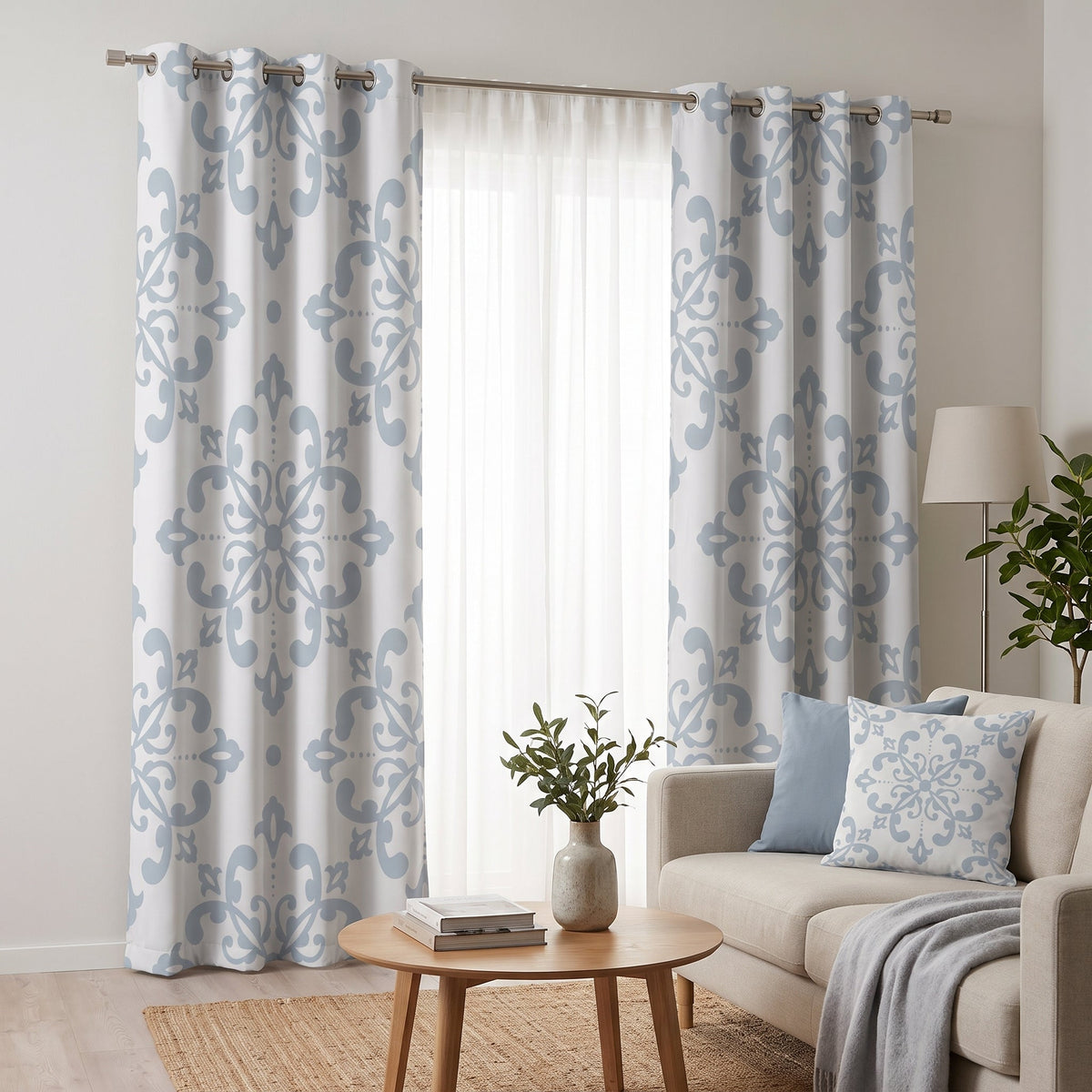 Mist & Pearl — matched left arrangement