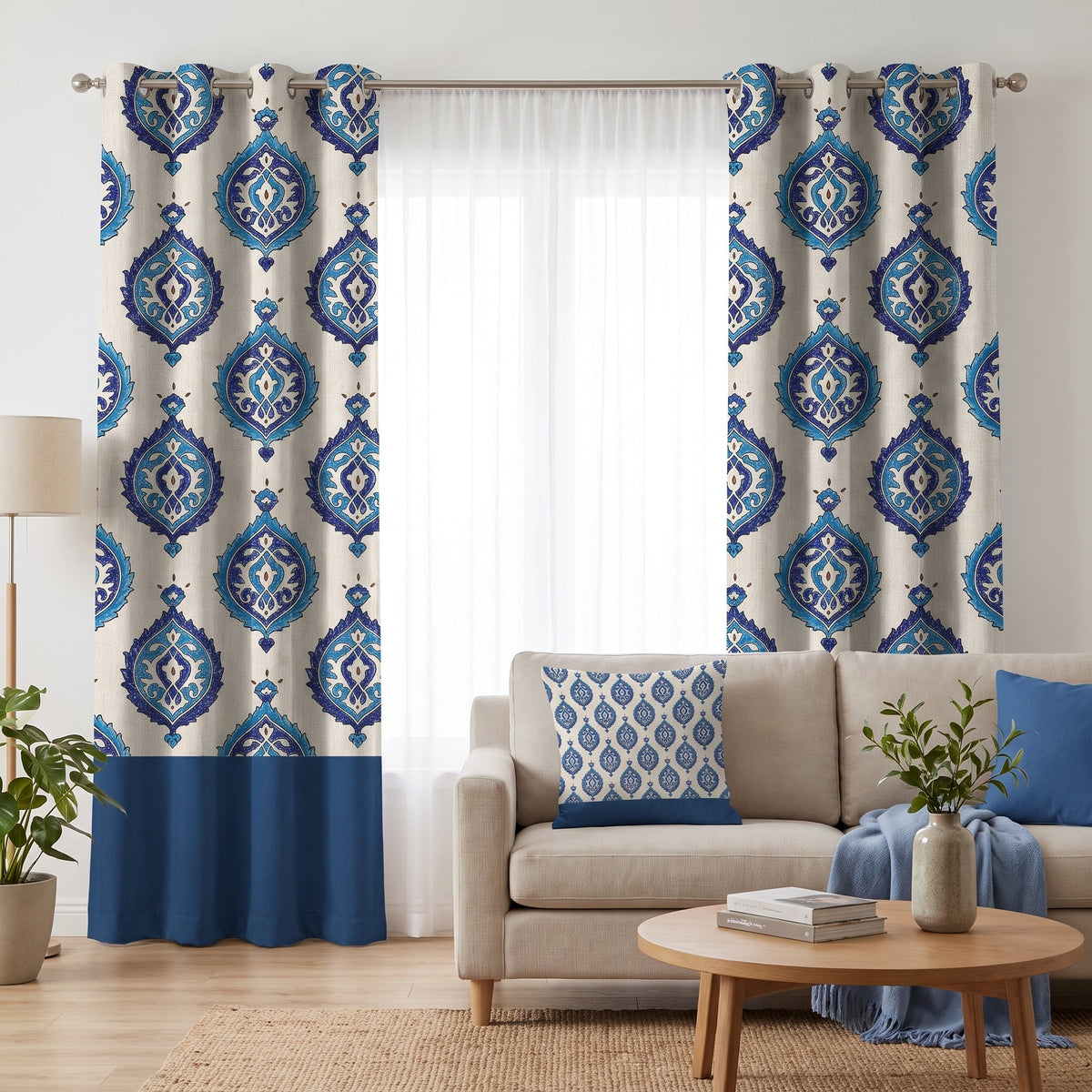 Bosphorus Glaze — matched left arrangement