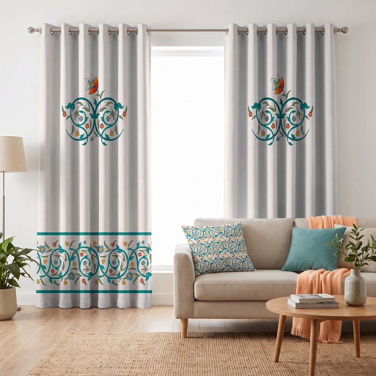 Ottoman Vines — matched right arrangement