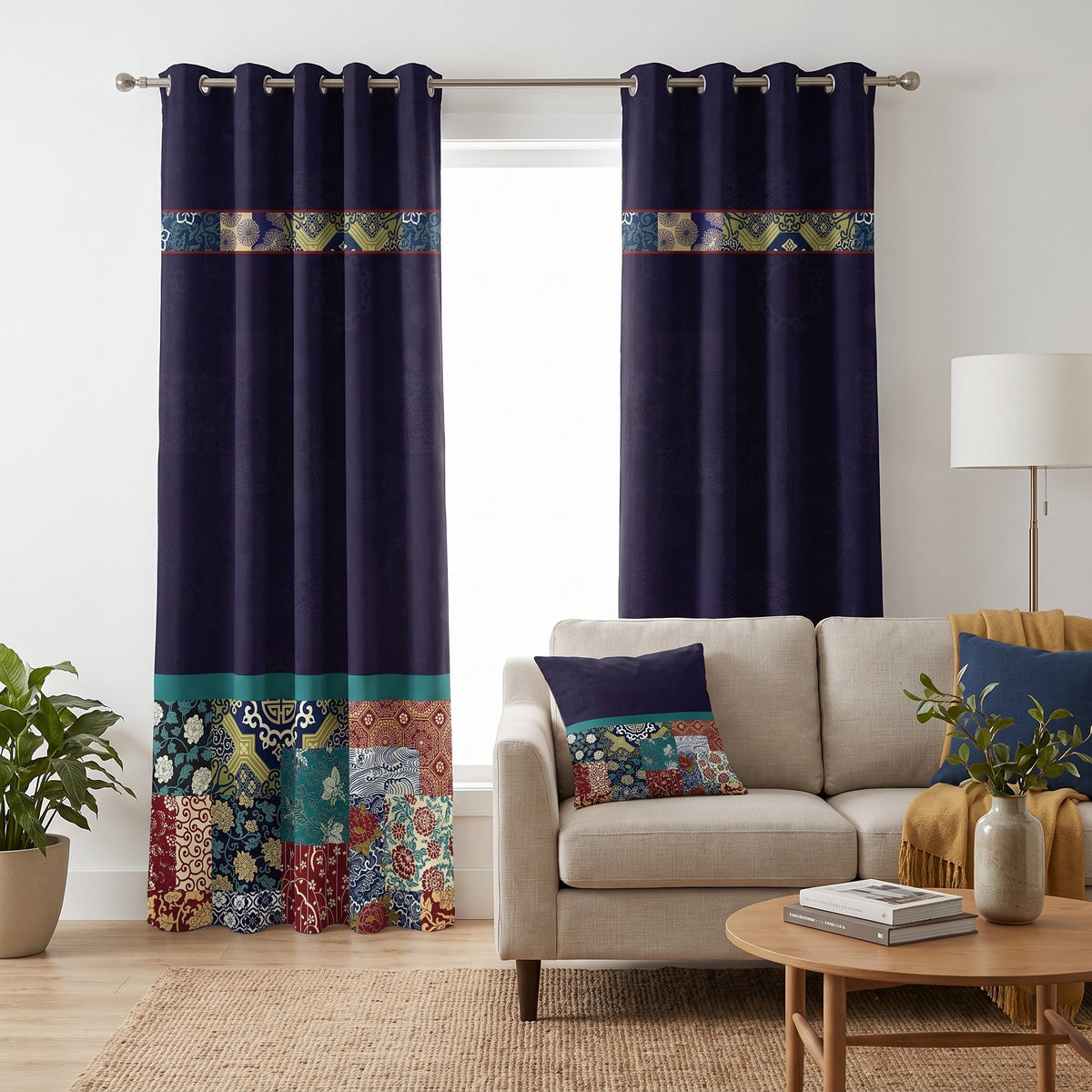Silk Mosaic — matched right arrangement