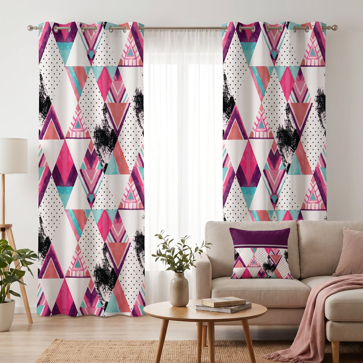 Magenta Totem — matched right arrangement