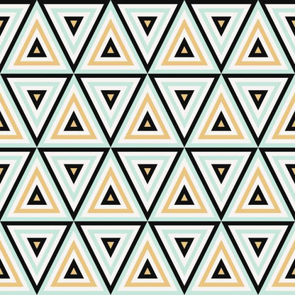 Triangle Trio — cushion 5 of 6, the printed design