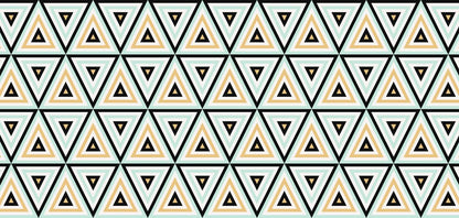 Triangle Trio — the table runner