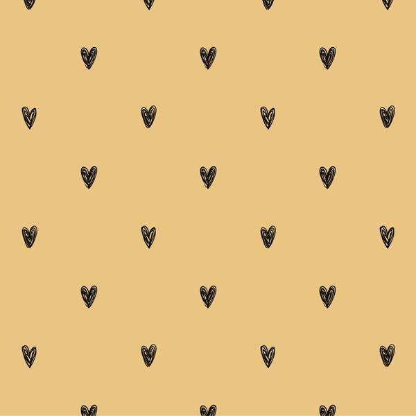 Dots & Hearts — cushion 2 of 6, the printed design