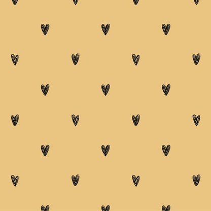 Dots & Hearts — cushion 2 of 6, the printed design