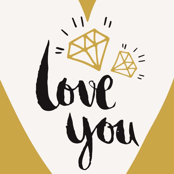 Black Love — cushion 2 of 6, the printed design