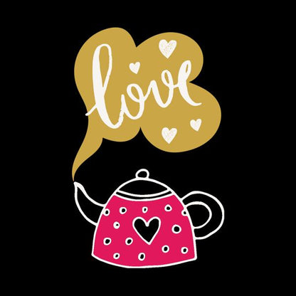 Black Love — cushion 3 of 6, the printed design