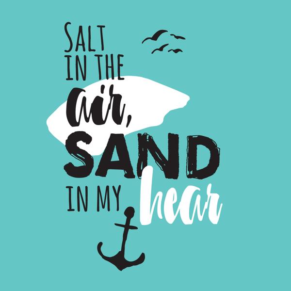 Summer Fun — cushion 2 of 6, the printed design