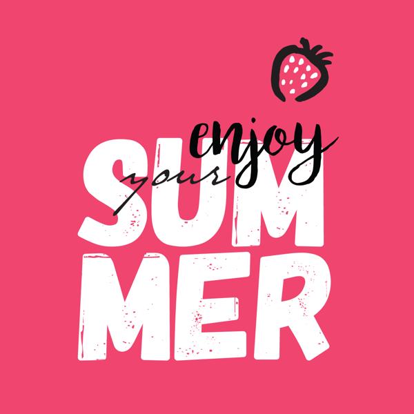 Summer Fun — cushion 4 of 6, the printed design