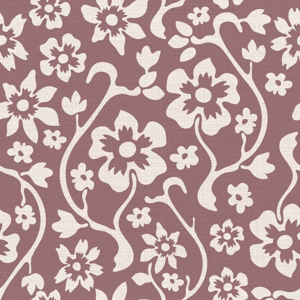 Lilac Lattice — cushion 5 of 6, the printed design