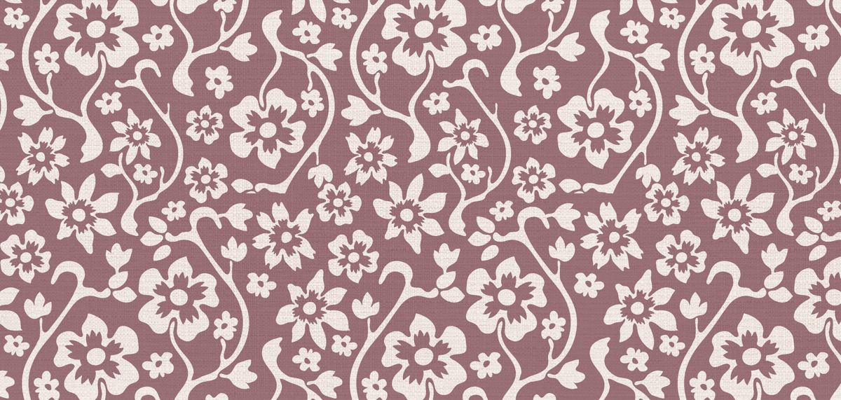 Lilac Lattice — the table runner