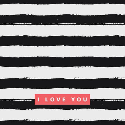 Love Letters — cushion 4 of 6, the printed design