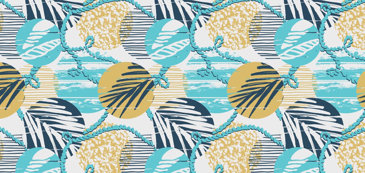 Blue Marble — the table runner