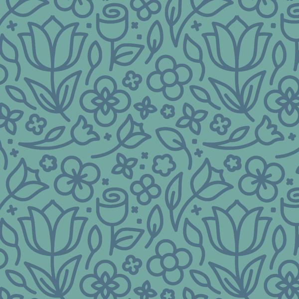Pastel Fields — cushion 6 of 6, the printed design