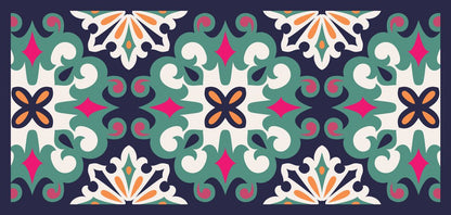 Mandala Garden — the table runner