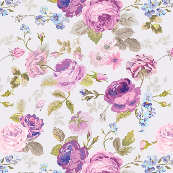 Lilac Petals — cushion 2 of 6, the printed design