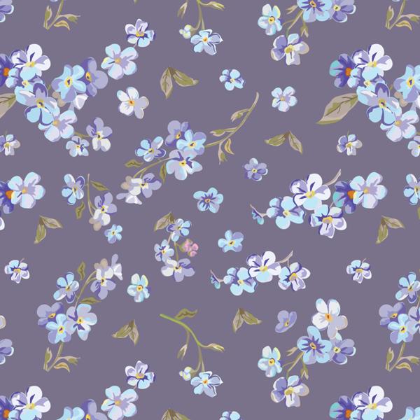 Lilac Petals — cushion 6 of 6, the printed design