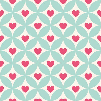 Pink Mosaic — cushion 1 of 6, the printed design
