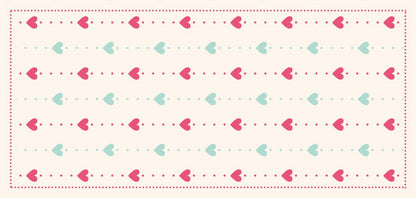 Pink Mosaic — the table runner