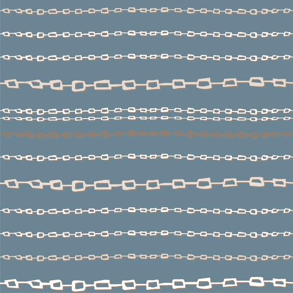 Blue Stripes — cushion 1 of 6, the printed design