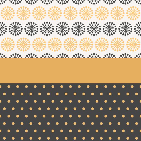 رقعة خردلية — الكوشن 4 من 6، التصميم المطبوع