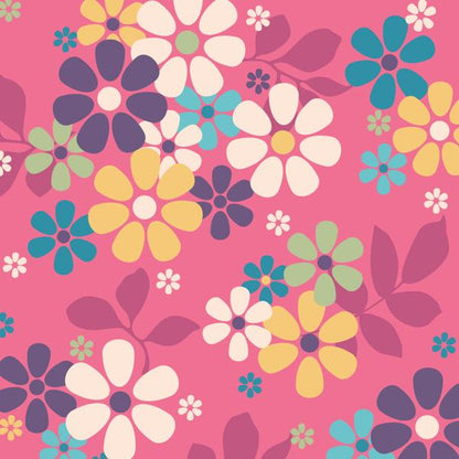 Bright Blooms — cushion 2 of 6, the printed design