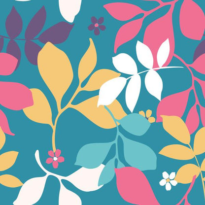 Bright Blooms — cushion 4 of 6, the printed design