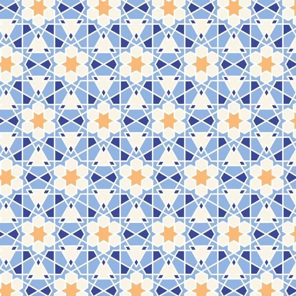 نقاط زرقاء — الكوشن 1 من 6، التصميم المطبوع