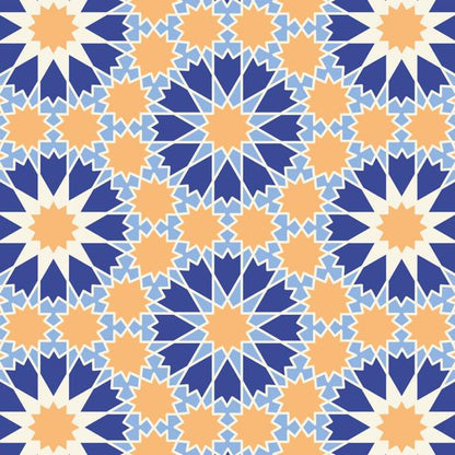 نقاط زرقاء — الكوشن 2 من 6، التصميم المطبوع