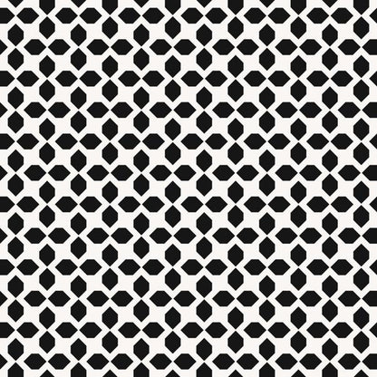 Monochrome Geo — cushion 3 of 6, the printed design