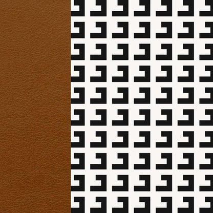 Monochrome Geo — cushion 5 of 6, the printed design