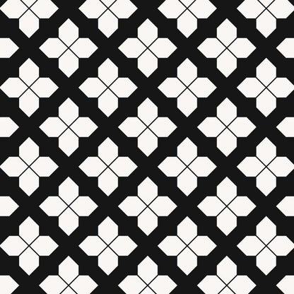 Monochrome Geo — cushion 6 of 6, the printed design