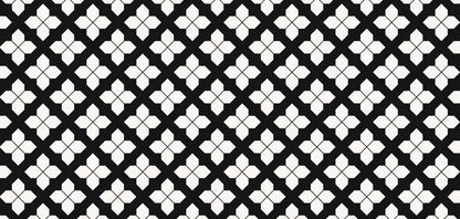 Monochrome Geo — the table runner, second design