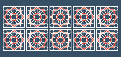 بلاط مغربي — مفرش الطاولة