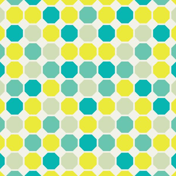 Green Mix — cushion 5 of 6, the printed design