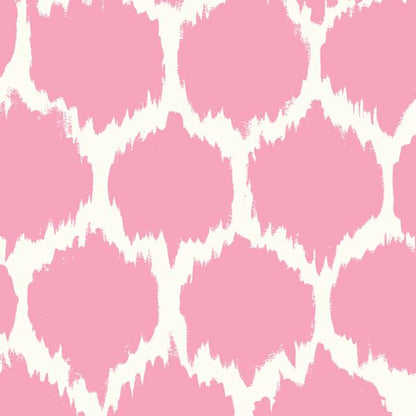 Ikat Pink — cushion 3 of 6, the printed design