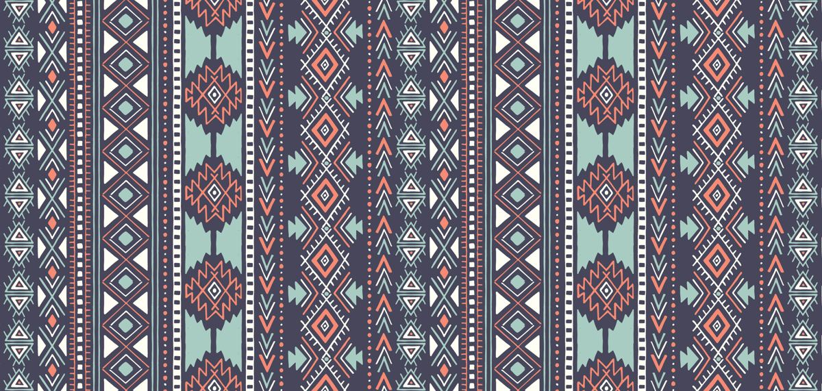 Boho Stripes — the table runner