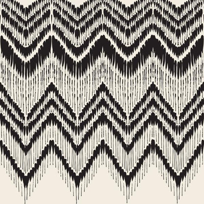 Tribal Noir — cushion 2 of 6, the printed design