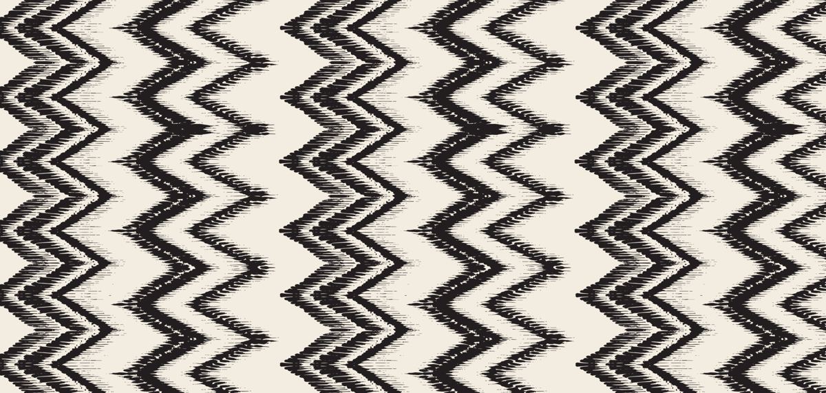 Tribal Noir — the table runner