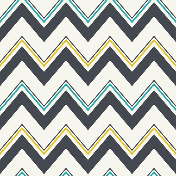 Teal Geo — cushion 6 of 6, the printed design