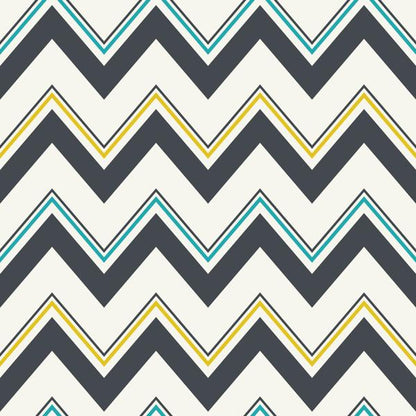 Teal Geo — cushion 6 of 6, the printed design